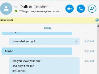 Dalton tischer show no skype