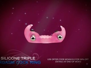 Orgasmos múltiplos galo pênis anel